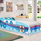 Mini Cama Barquinho Com Colchão