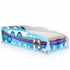 Mini Cama Barquinho Com Colchão