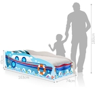 Mini Cama Barquinho Com Colchão