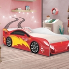 Mini Cama Carrinho Flash Vermelho