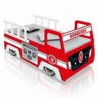 Mini Cama Carro Bombeiro Infantil