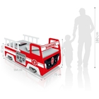 Mini Cama Carro Bombeiro Infantil
