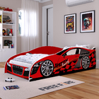 Mini Cama Carro Infantil Speedy MDF Montessoriana Proteção La