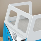 Mini Cama Carro Kombi Azul Infantil com Colchão