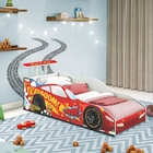 Mini Cama Carro Premium Vermelho