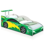 Mini Cama Carros Coloridos Verde