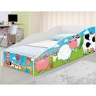 Mini Cama Club Bichinhos Na Fazenda Com Colchão