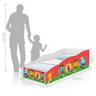 Mini Cama Club Meninos Futebol Com Colchão