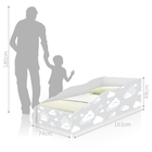Mini Cama Club Nuvenzinha Unisex Com Colchão