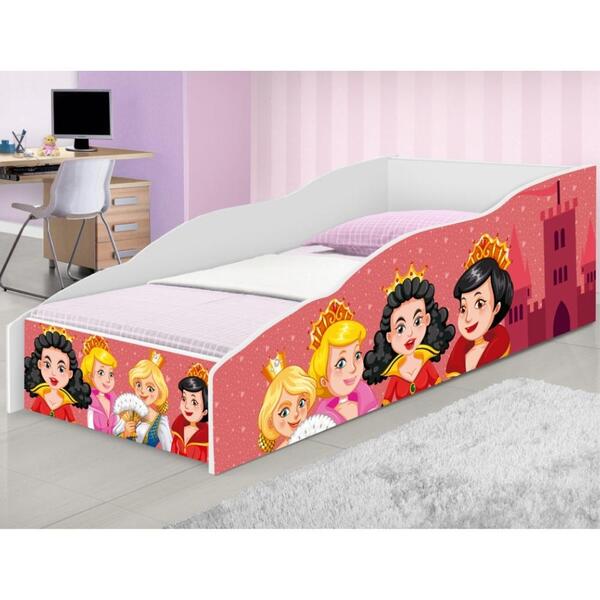 Mini Cama Club Princesas De Coroa