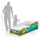 Mini Cama Club Turma Dinos Com Colchão