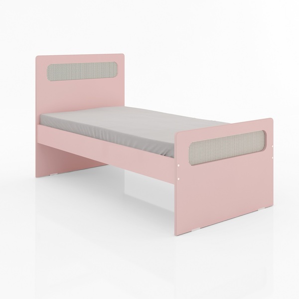 Mini Cama Com Design Moderno E Sofisticado Rosa