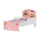 Mini Cama Corujinhas E Borboletas Com Colchão