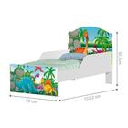 Mini Cama Dinossauro No Lago Com Colchão