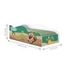 Mini Cama Fun Dinossauros Infantil Com Colchão