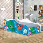 Mini Cama Fun Fundo Do Mar Peixes