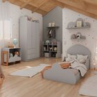 Mini Cama Infantil 100% Mdf Montessoriana Sem Colchão E Detal