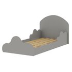 Mini Cama Infantil 100% Mdf Montessoriana Sem Colchão E Detal