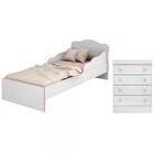 Mini Cama Infantil 849 E Comoda 777 Doce Sonho Qmovi