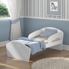 Mini Cama Infantil Bb-23 Ditália Móveis Branco