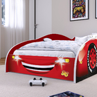 Mini Cama Infantil Carro 96 MDF Montessoriana Lateral Proteto