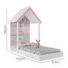 Mini Cama Infantil Casinha Montessoriana Casa De Boneca Mdf S