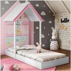 Mini Cama Infantil Casinha Montessoriana Casa De Boneca Mdf S