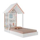 Mini Cama Infantil Casinha Montessoriana Mdf Sem Colchão P13