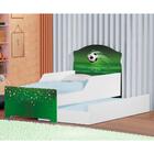 Mini Cama Infantil Com Auxiliar Pop Arena Futebol