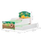 Mini Cama Infantil Com Auxiliar Pop Dino Nas Pedras Com Colch