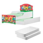 Mini Cama Infantil Com Auxiliar Pop Meninos Futebol Com Colch
