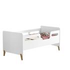 Mini Cama Infantil Com Grades De Proteção Cecília Shop Jm