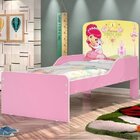 Mini Cama Infantil Com Proteção Lateral Nicole J&a Móveis