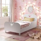 Mini Cama Infantil Com Proteção Lateral Rei/rainha Espresso M