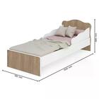 Mini Cama Infantil Doce Sonho 849 Com Colchao Qmovi