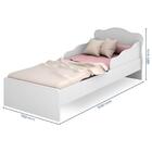 Mini Cama Infantil Doce Sonho Com Colchão D20 Branco - Qmovi