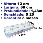 Mini Cama Infantil Fazendinha Com Colchão