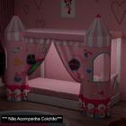 Mini Cama Infantil Montessoriana Com Dossel E Led Minnie E Ma
