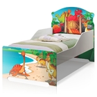 Mini Cama Infantil Pop  Mundo Dos Dinos Com Colchão