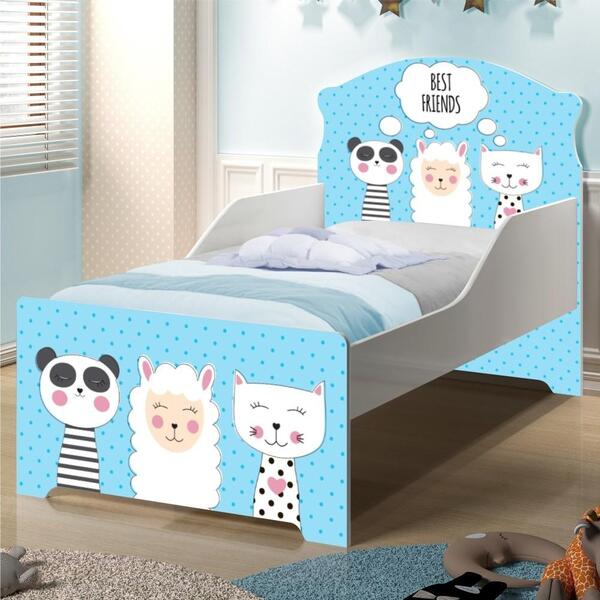 Mini Cama Infantil Pop Amigos Dos Sonhos