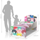Mini Cama Infantil Pop Aquarela Dos Ursinhos