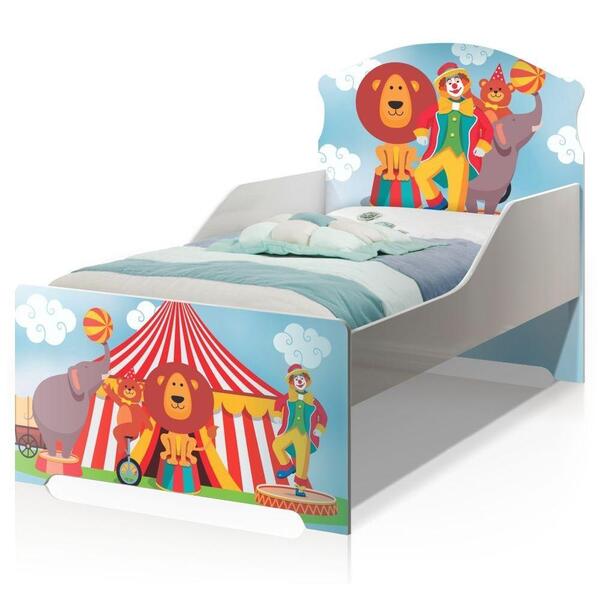Mini Cama Infantil Pop Circo Da Alegria Com Colchão
