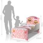 Mini Cama Infantil Pop Corujas Na Chuva