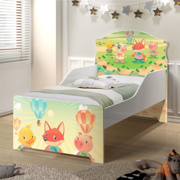 Mini Cama Infantil Pop Fazenda Voadora