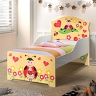 Mini Cama Infantil Pop Menina Joaninha Com Colchão