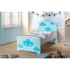 Mini Cama Infantil Pop Nuvenzinhas Menino