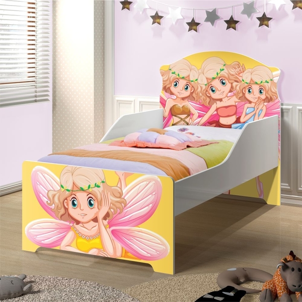 Mini Cama Infantil Pop Passio Das Fadas Com Colchão