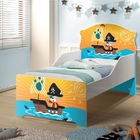 Mini Cama Infantil Pop Pirata Tubarão