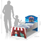 Mini Cama Infantil Pop Show De Circus Com Colchão