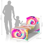 Mini Cama Infantil Pop Tie Dye Com Colchão